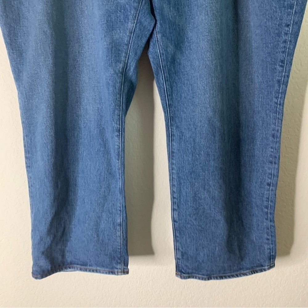 Madewell womens blue curvy perfect vintage straight jeans 24W NEW - Picture 3 of 12